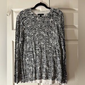 Banana Republic pattern lightweight sweater